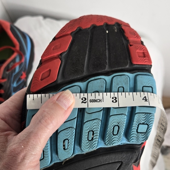 Newton Chicago Running Fusion Special Edition shoes 11.5 black blue red starsh - Picture 14 of 17